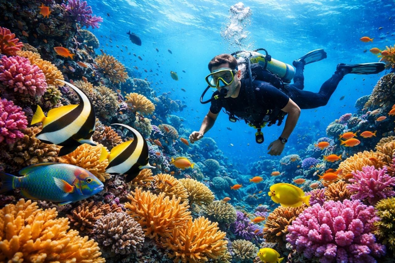 Египет — пирамиды и Красное море